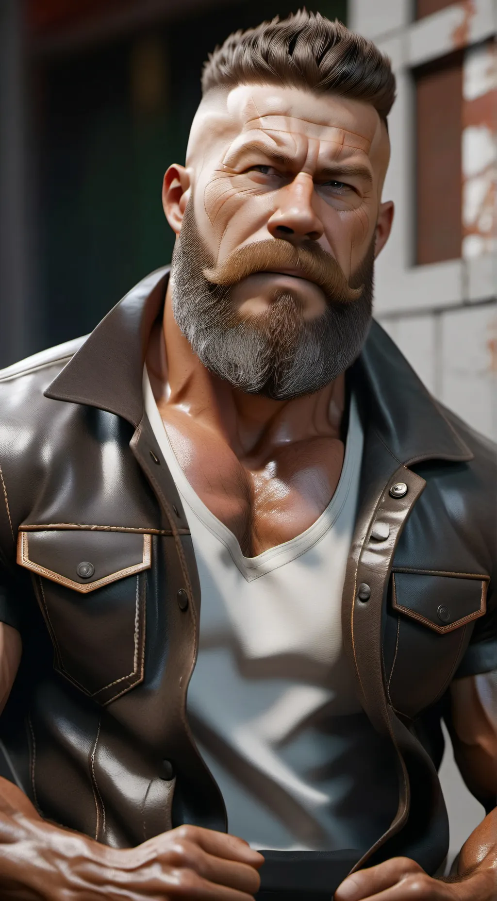 ai character: Frank background
