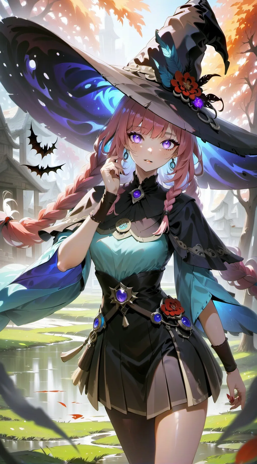 ai character: Pilar de la noche background