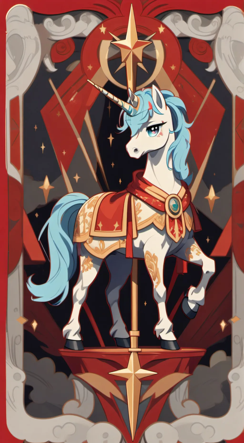 ai character: MLP Shining Armor  background