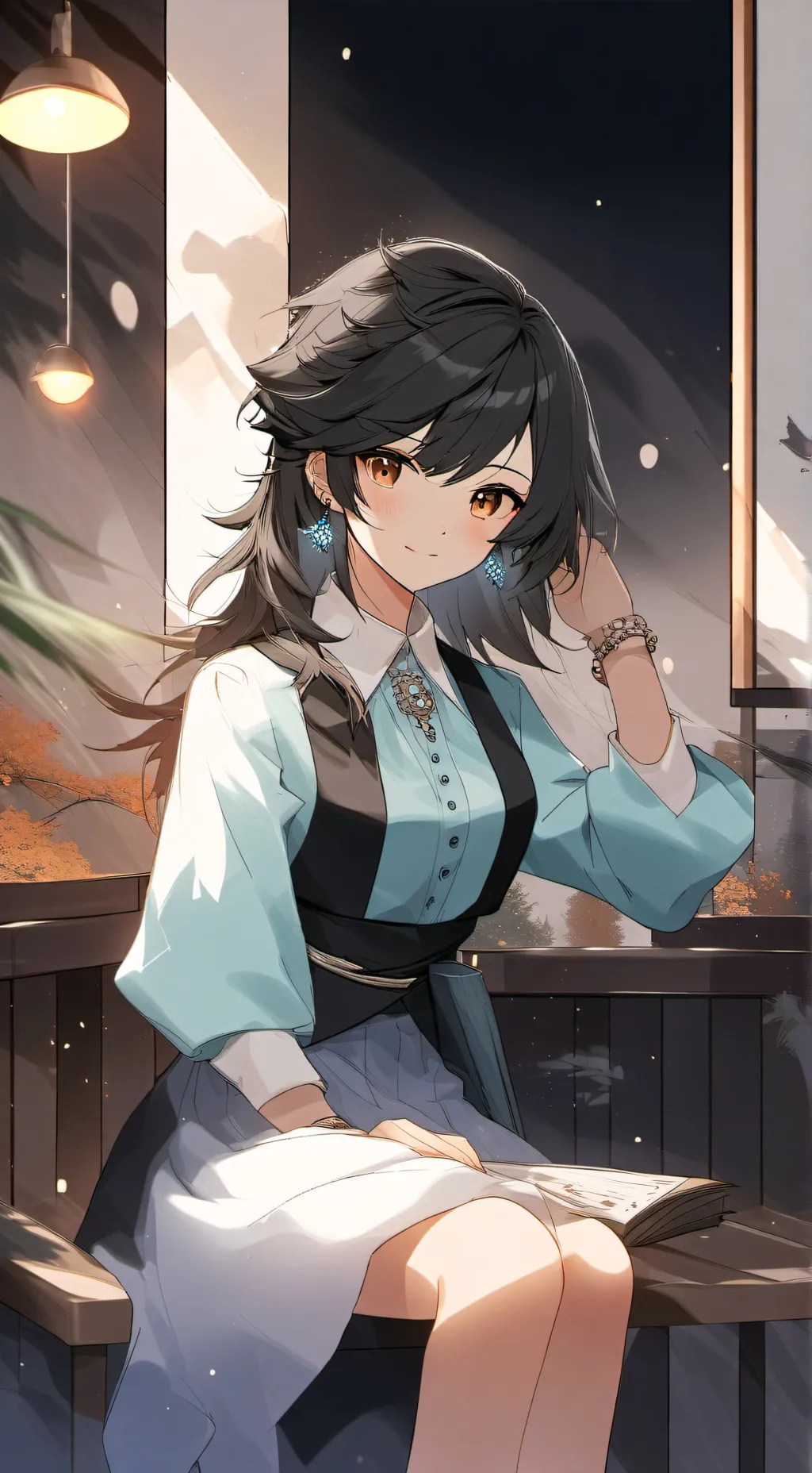 ai character: alessndra background
