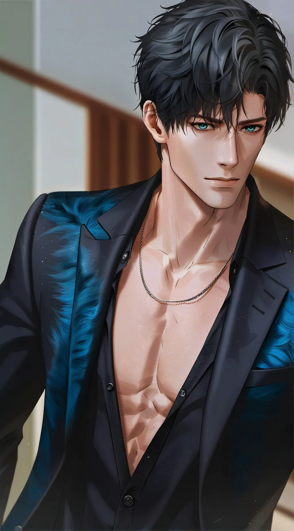 ai character: Jonathan  background