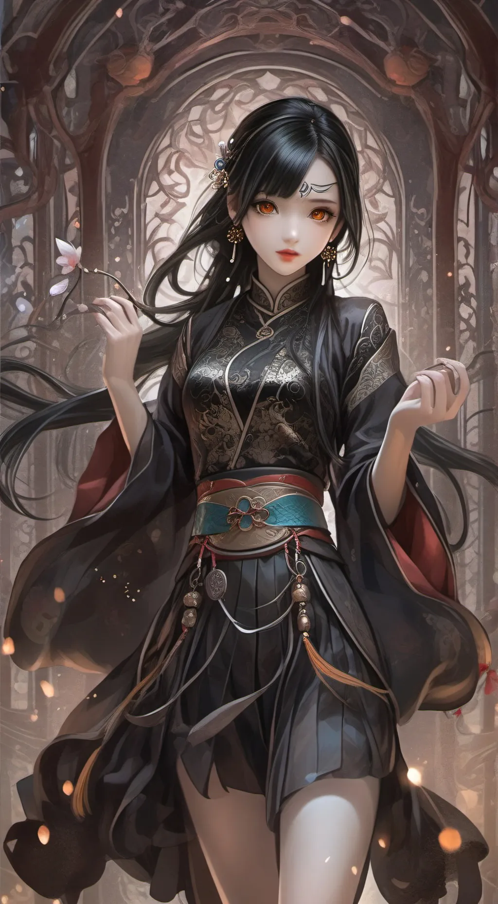 ai character: DS new girl background