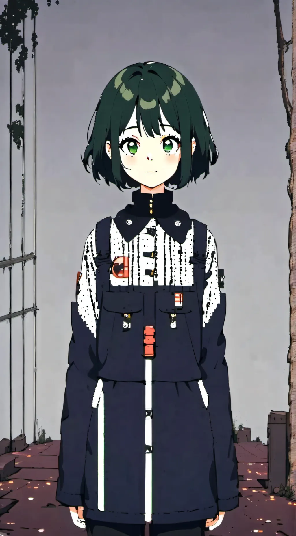 ai character: izumi midorya  background