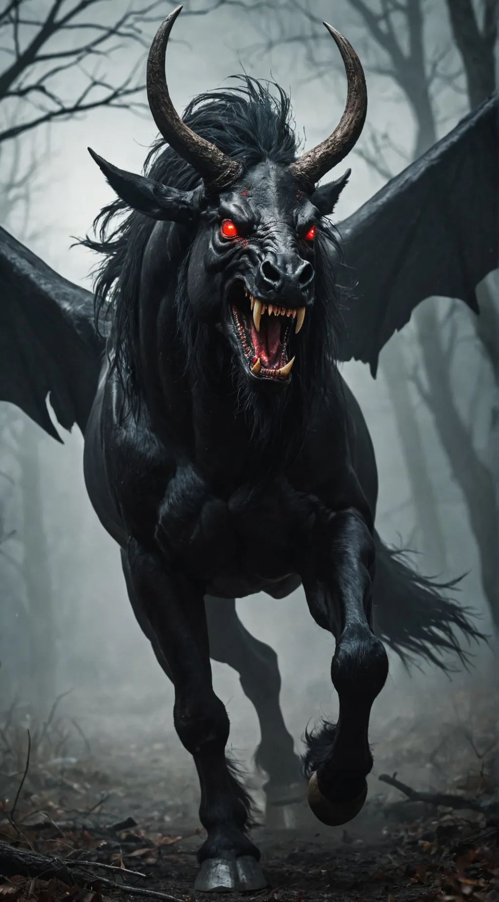 ai character: Hell Horse  background