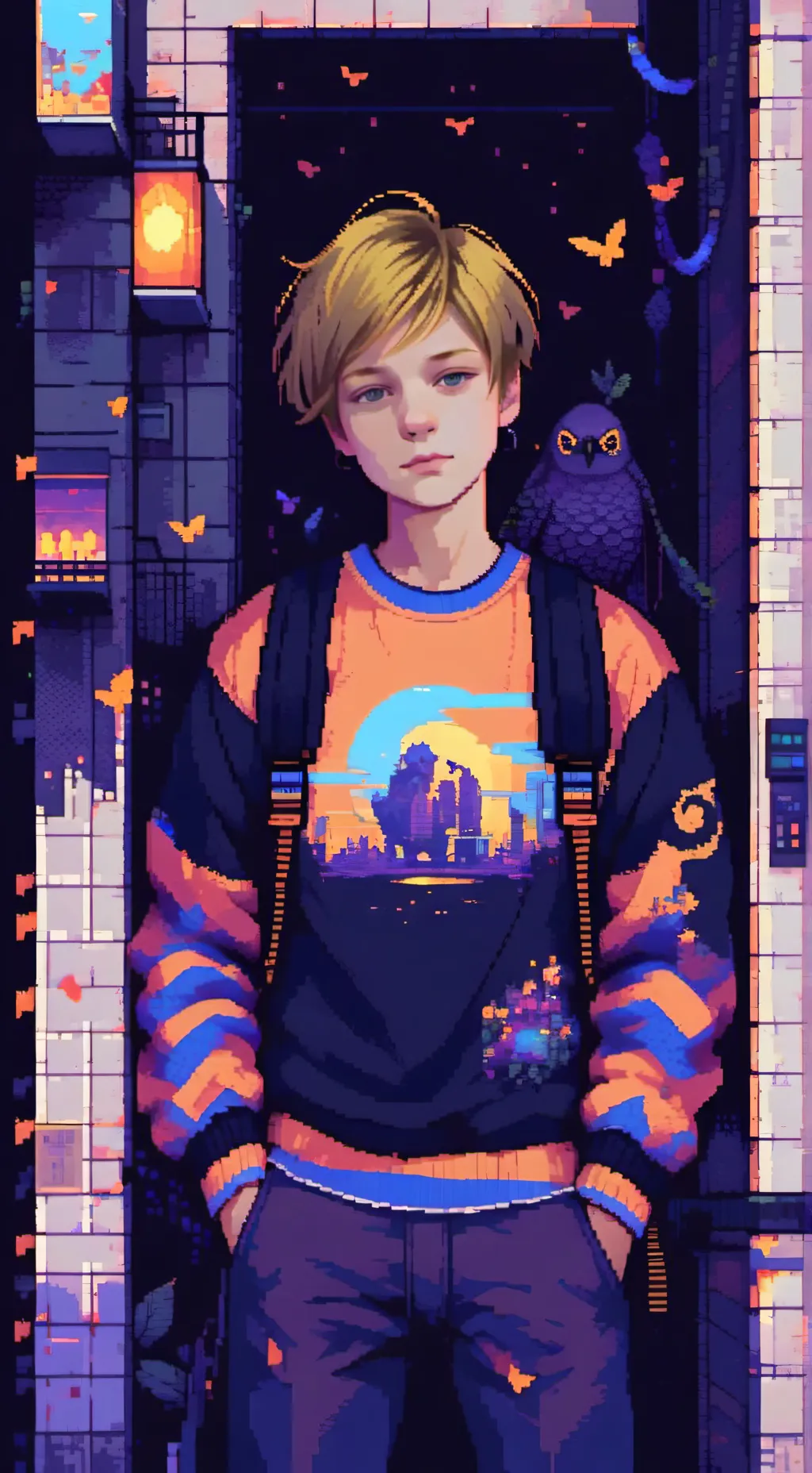 ai character: Isak background