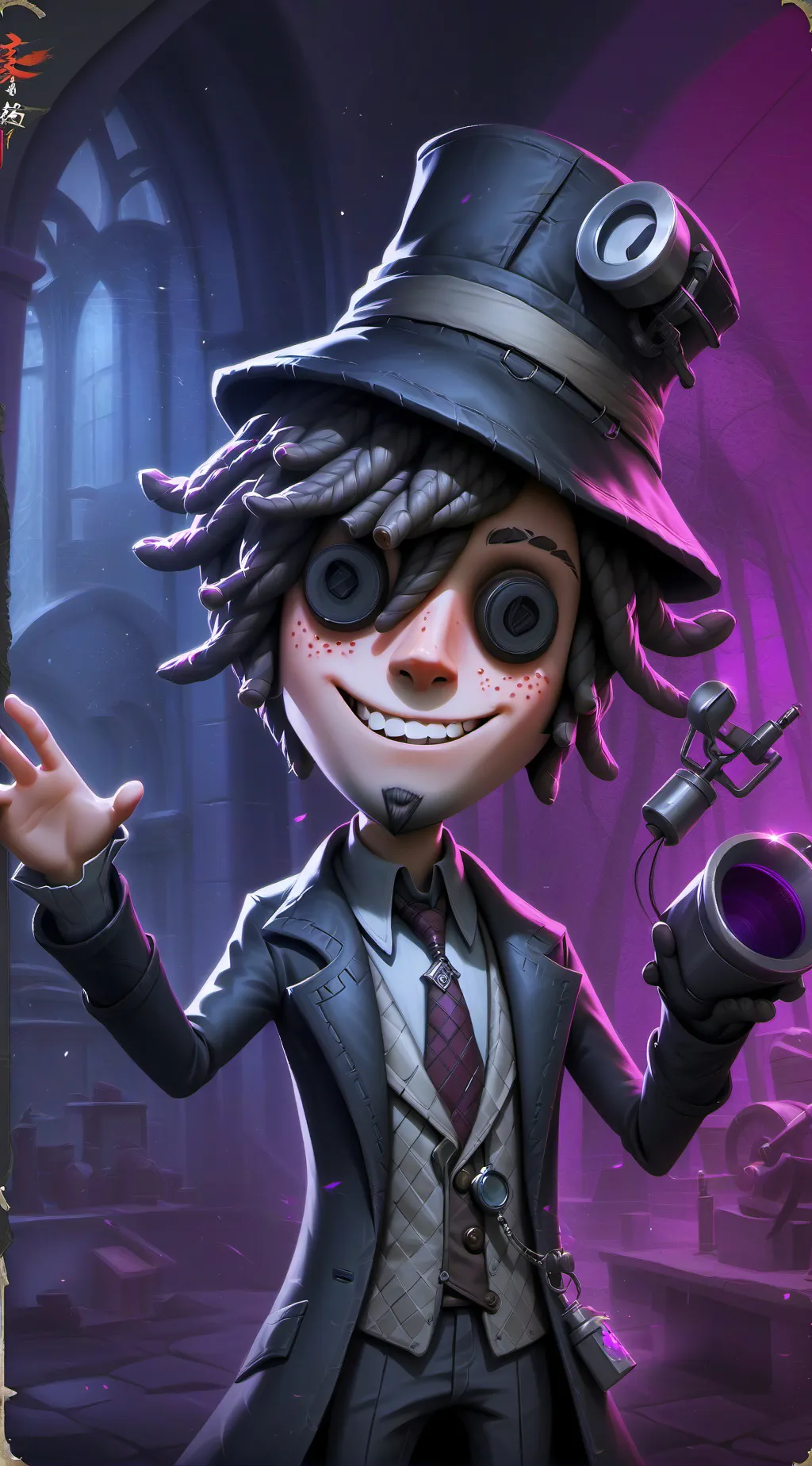 ai character: DR stoid background