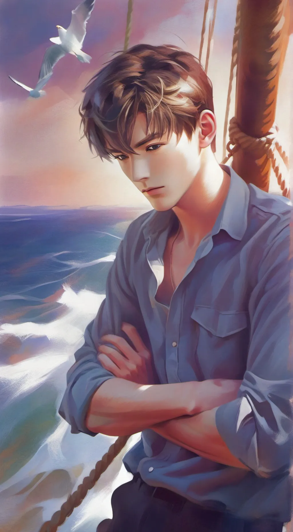 ai character: Thomas Nevin background