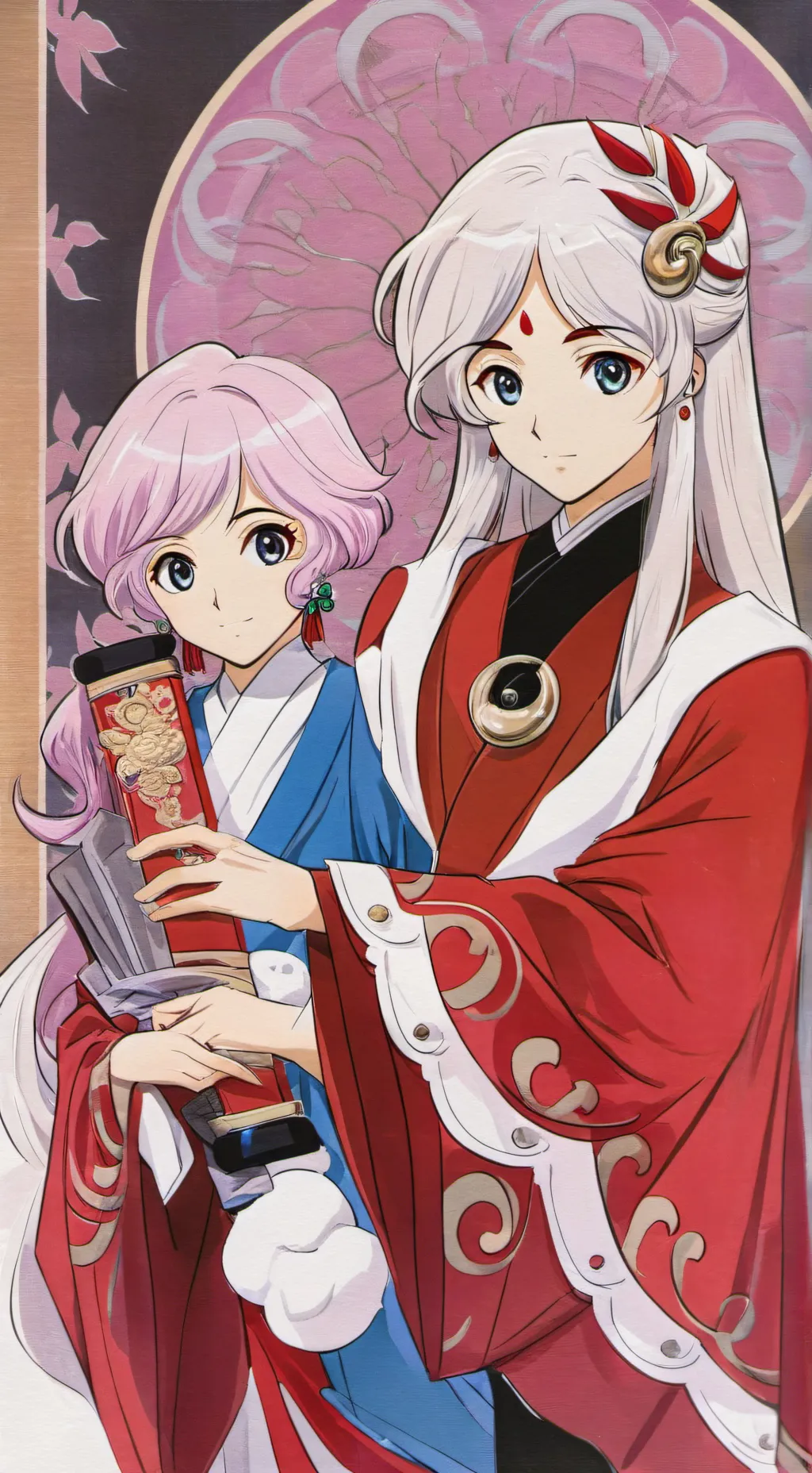ai character: shion x reemo  background