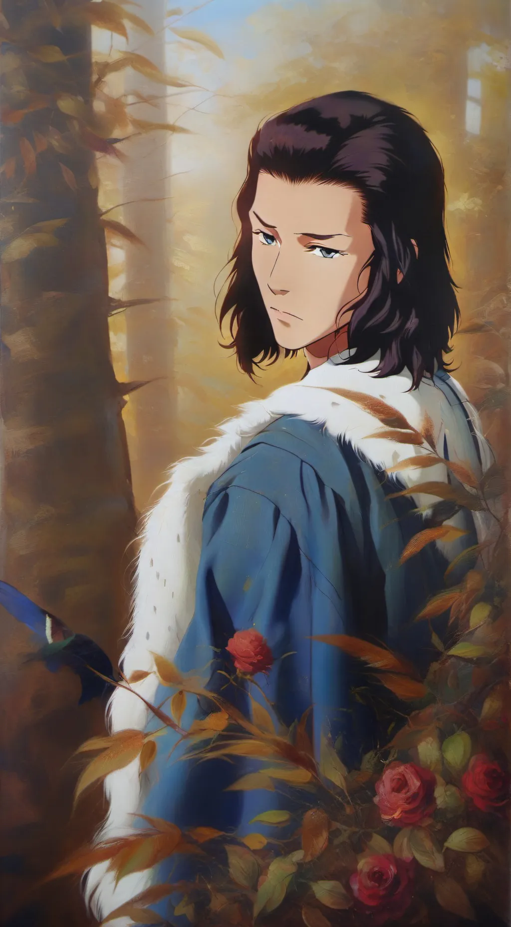 ai character: Stark  background