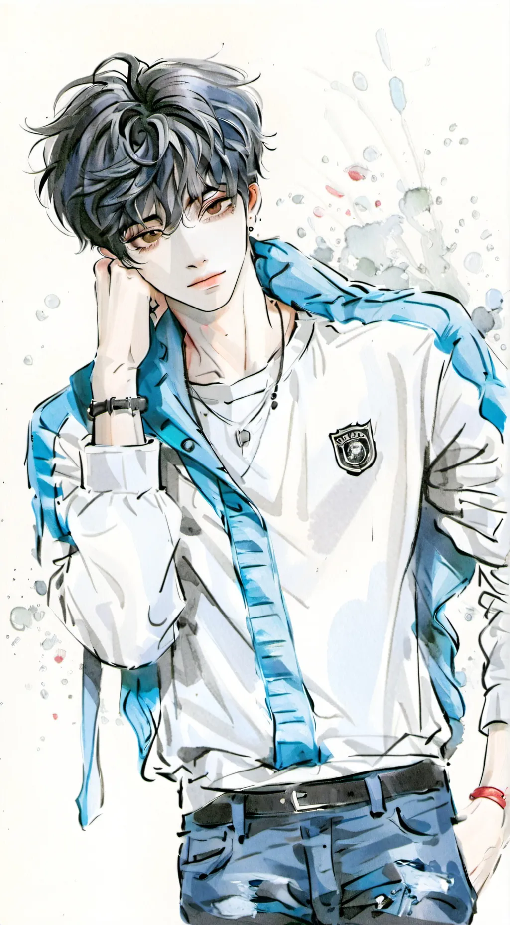 ai character: Milo background