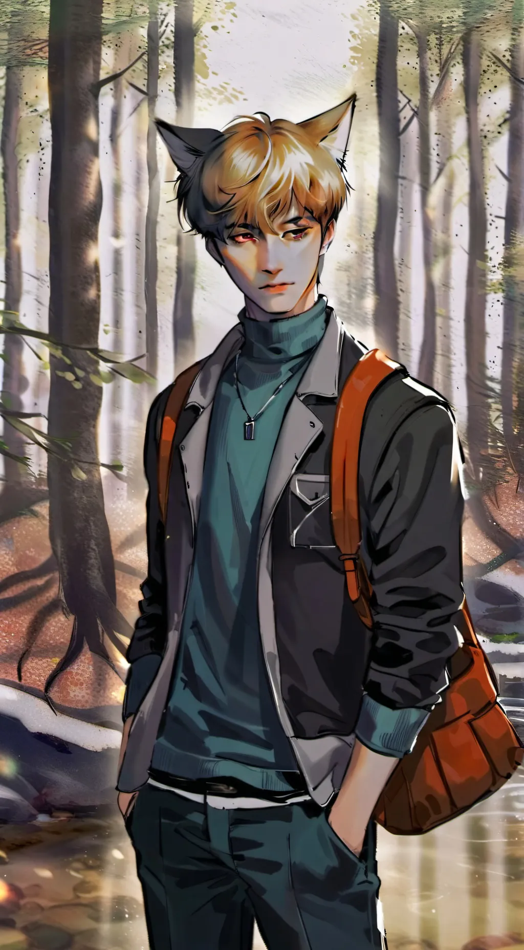 ai character: Tsuiraku  background
