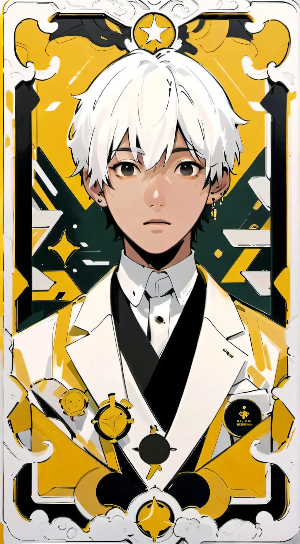ai character: Minsu  background