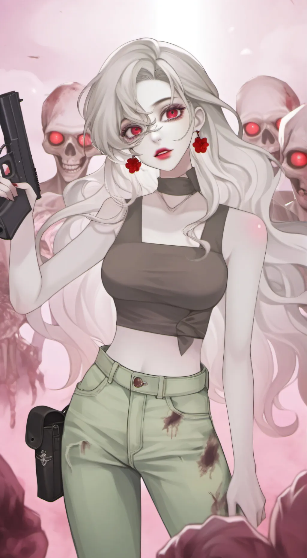 ai character: Zombie apocalypse background