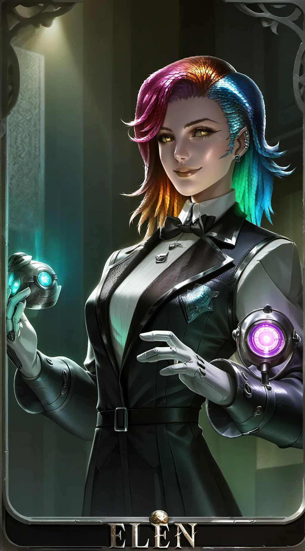 ai character: Aurelia background