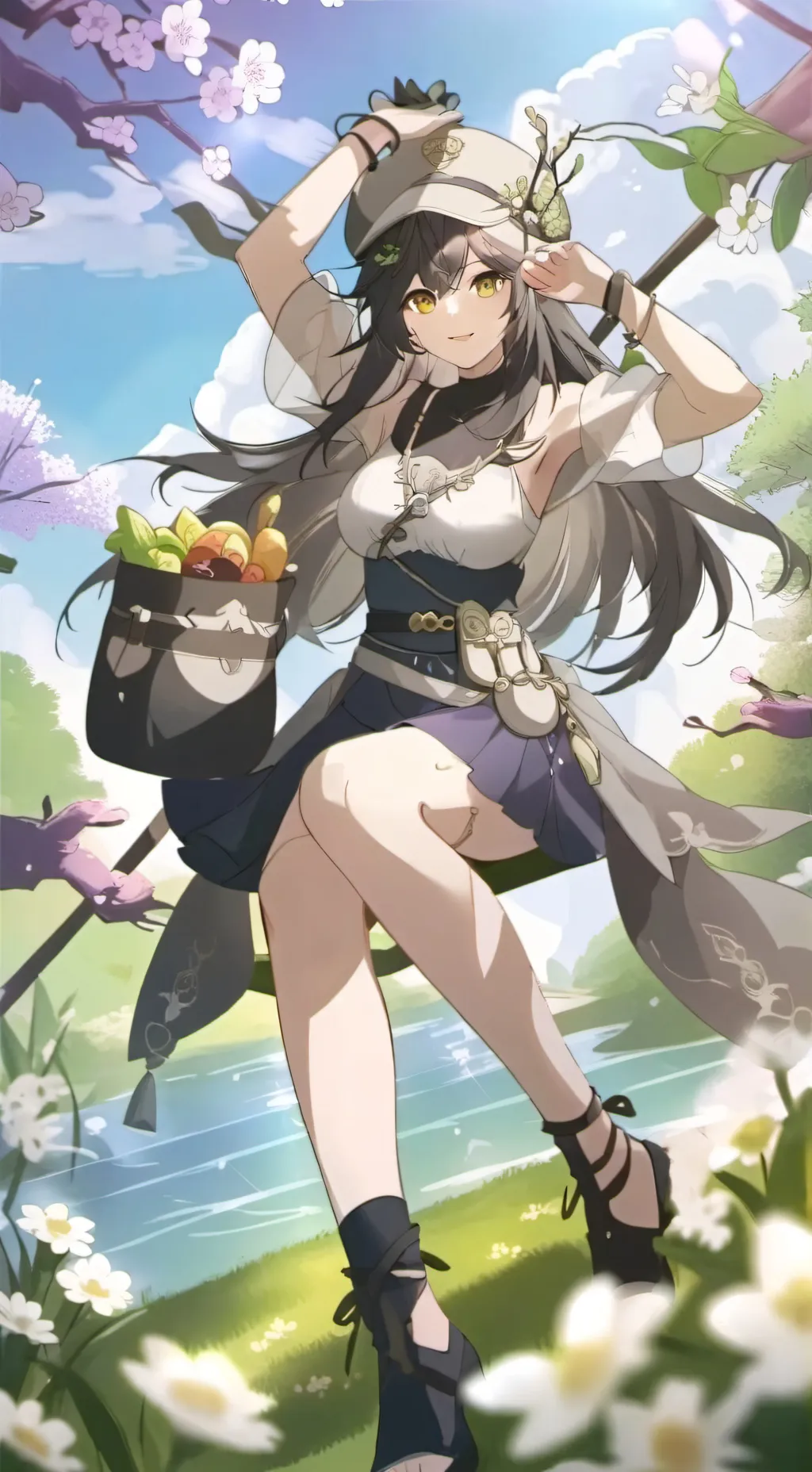 ai character: Poppy  background
