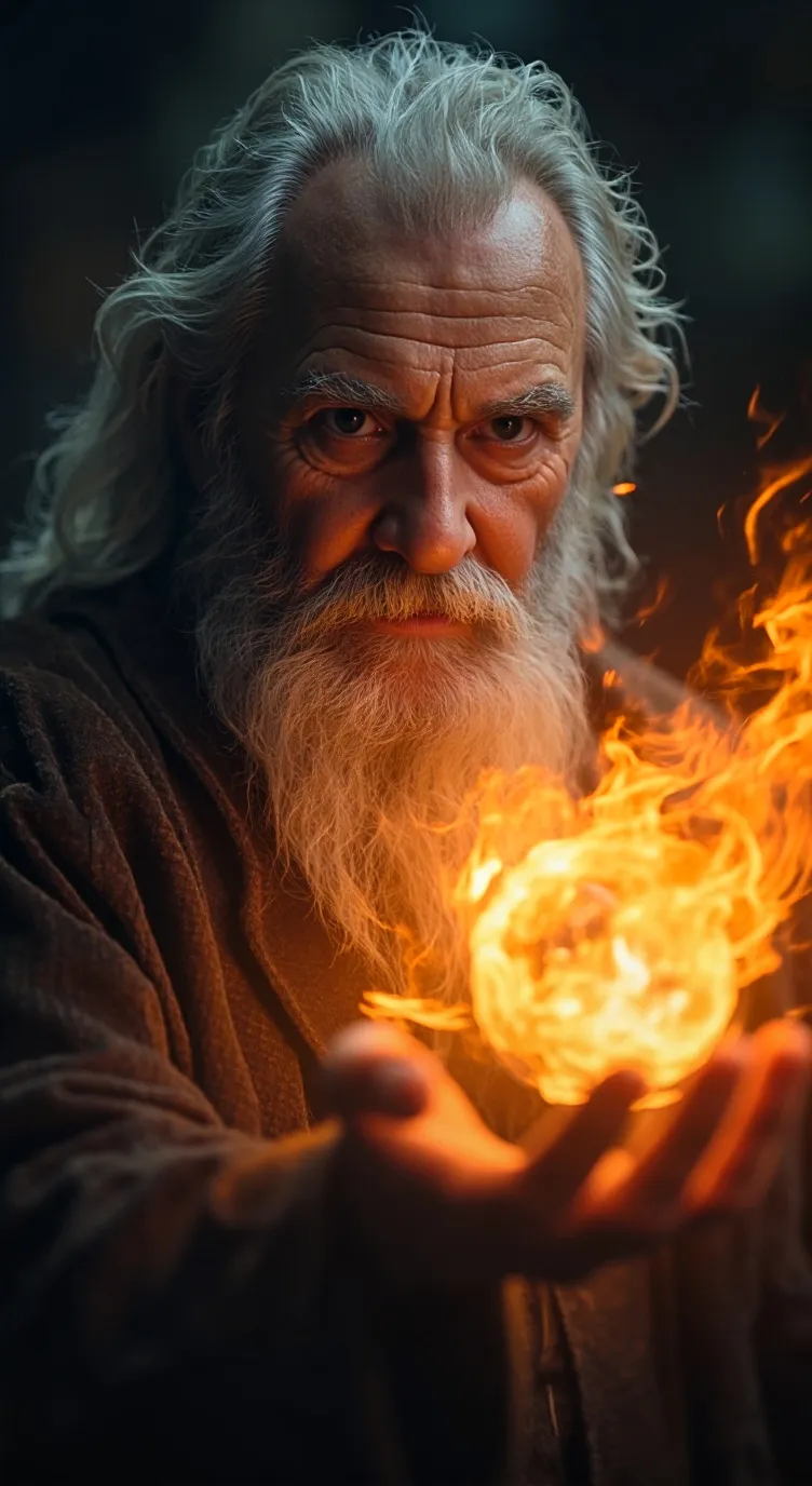 ai character: Ronald the Wizard background