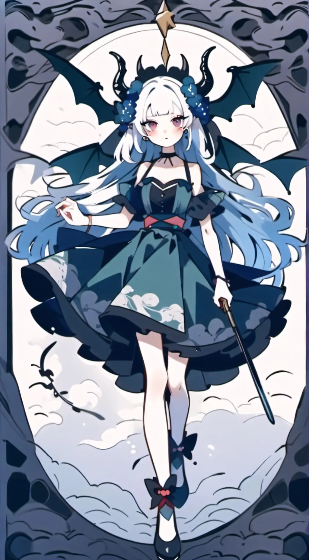 ai character: Lilly background