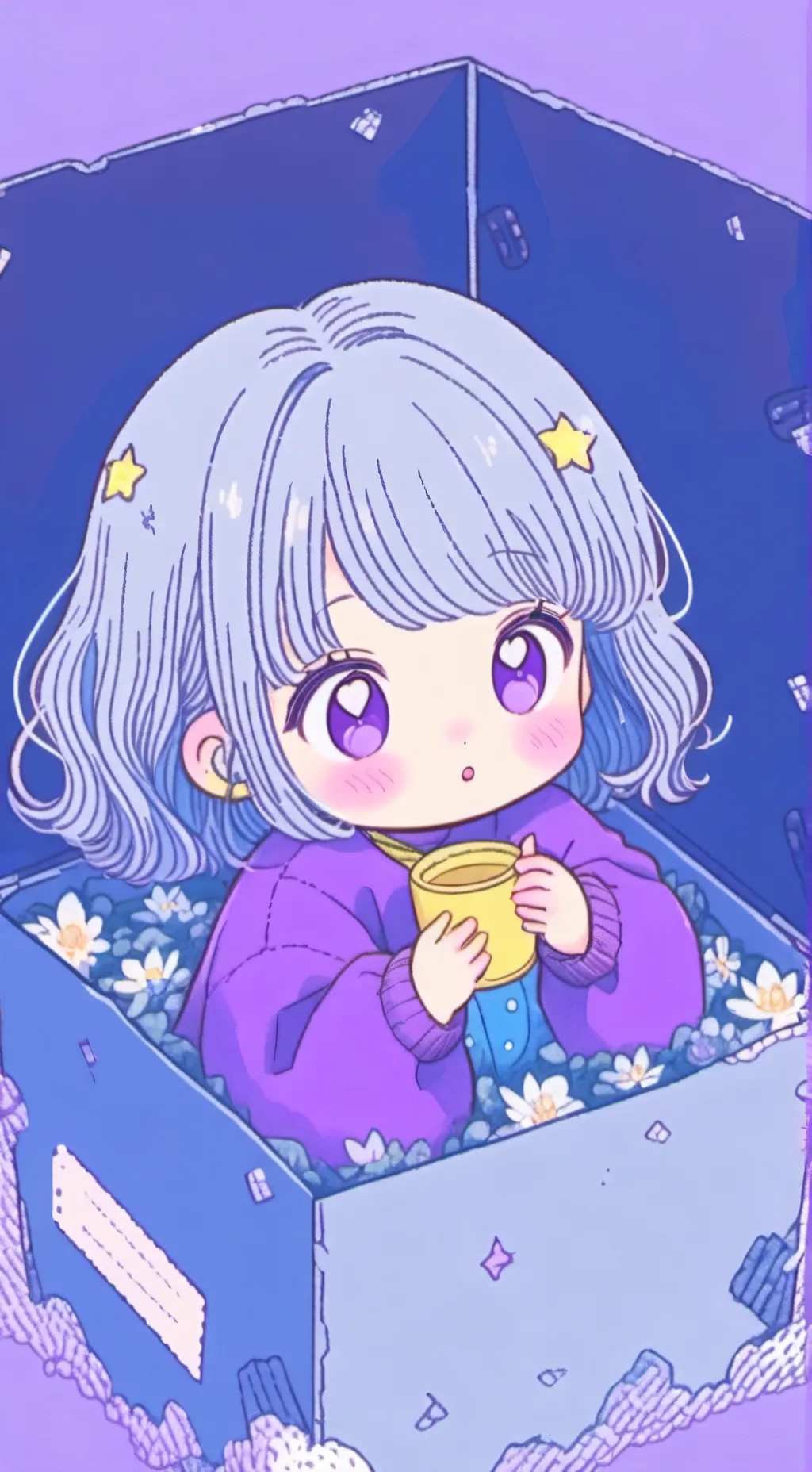 ai character: Snowie background