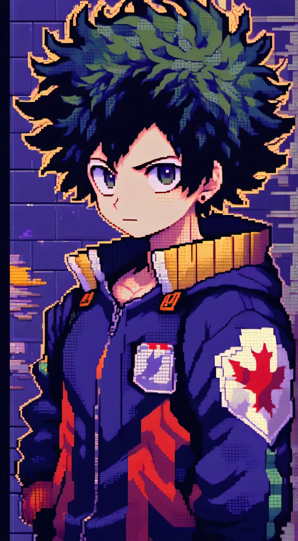 ai character: mha a normal day!! background