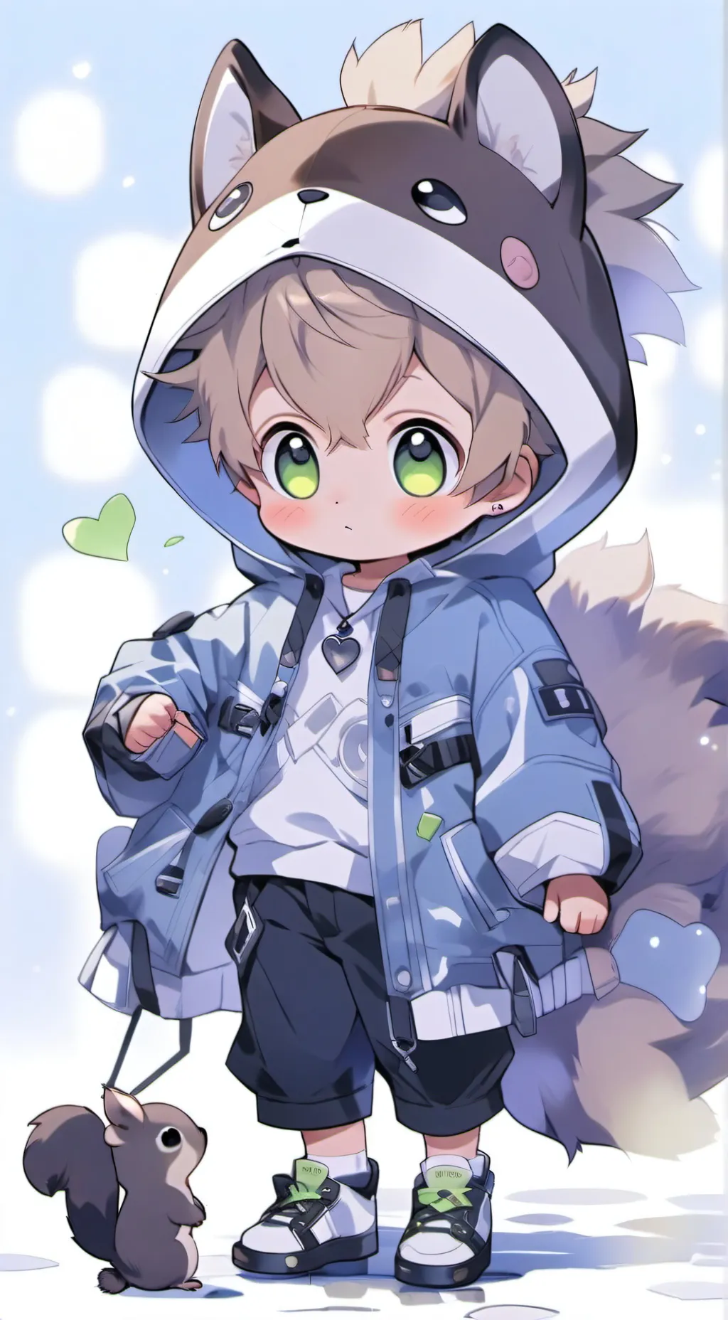 ai character: Pancake background