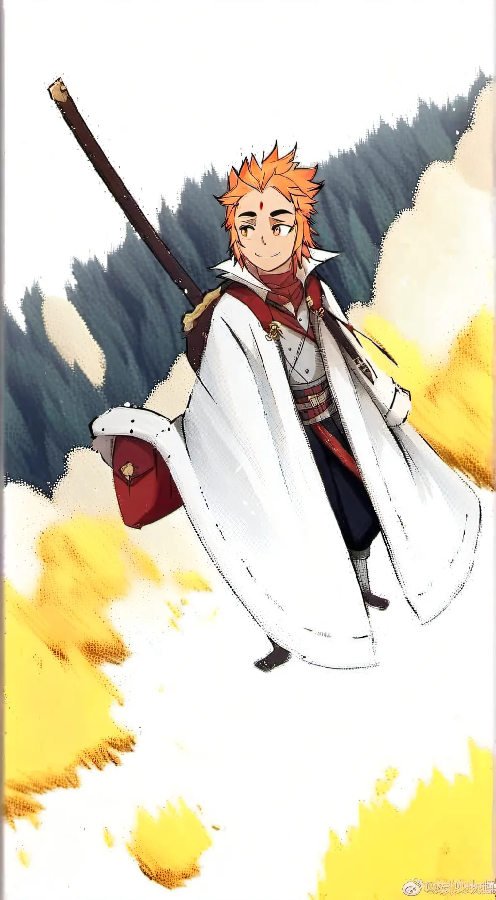 ai character: senjuro background