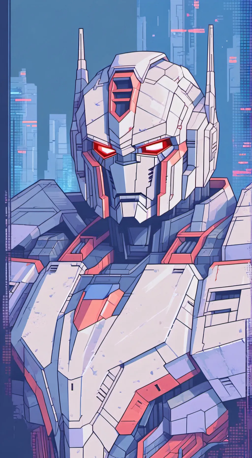 ai character: 💋Yandere Megatron💕 background