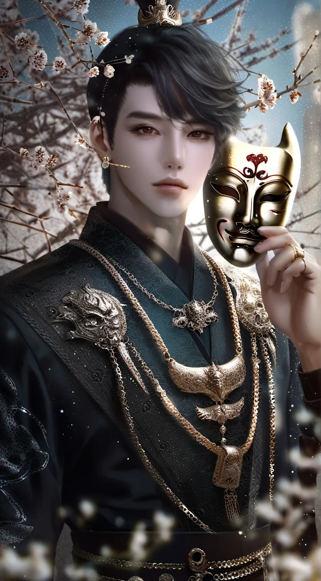 ai character: vip 3 di squd game background