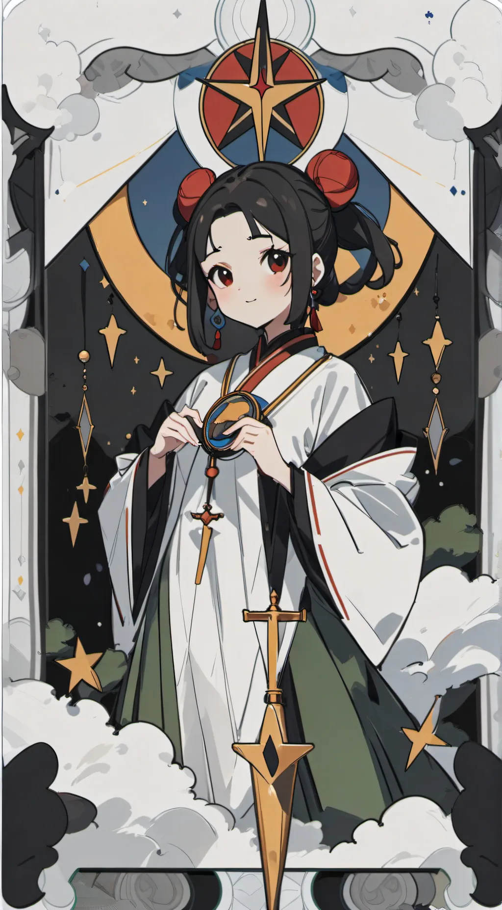 ai character: Mha talent show background
