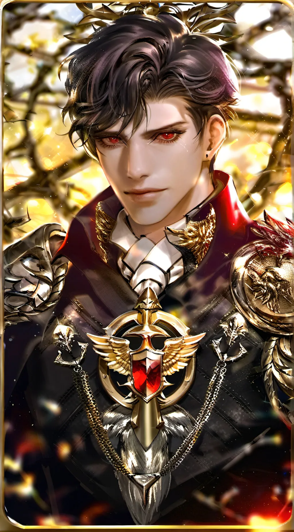 ai character: boys city(Aaron) background