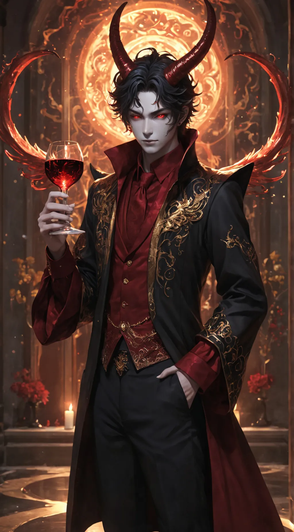 ai character: Lucien background