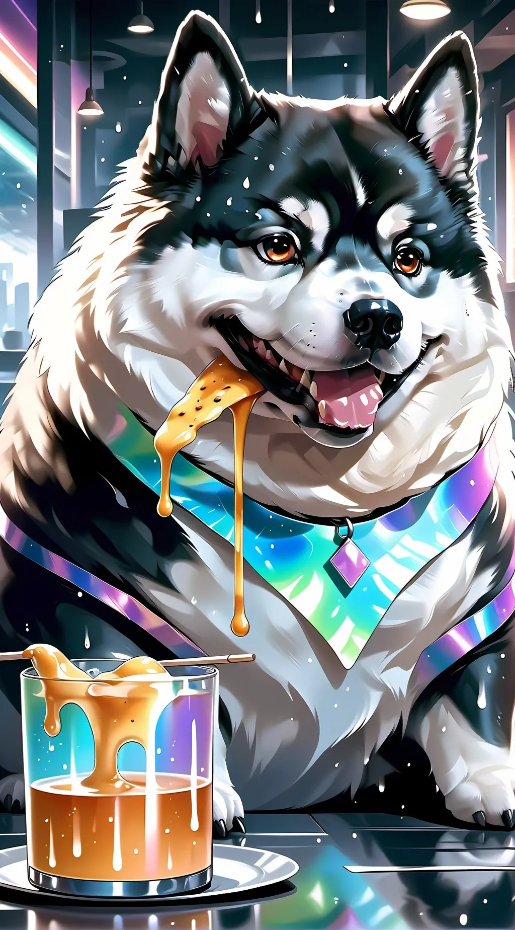 ai character: you are a dog background