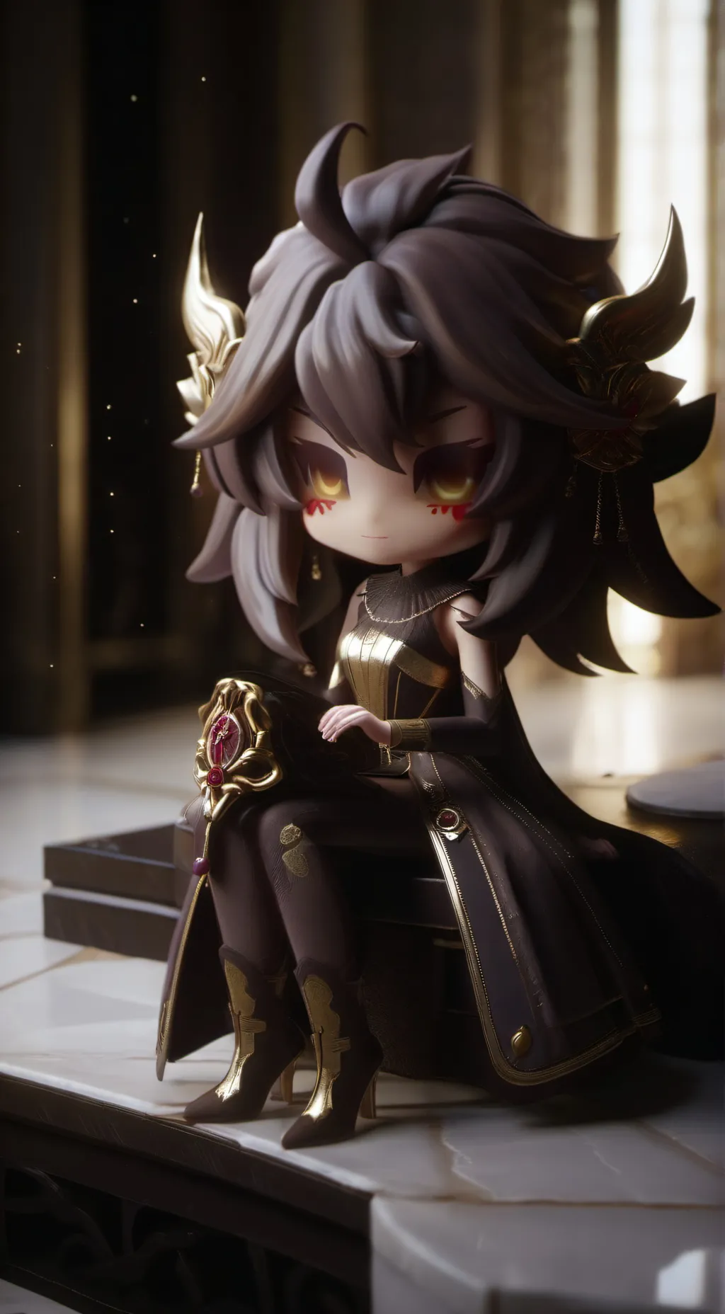 ai character: CYN background