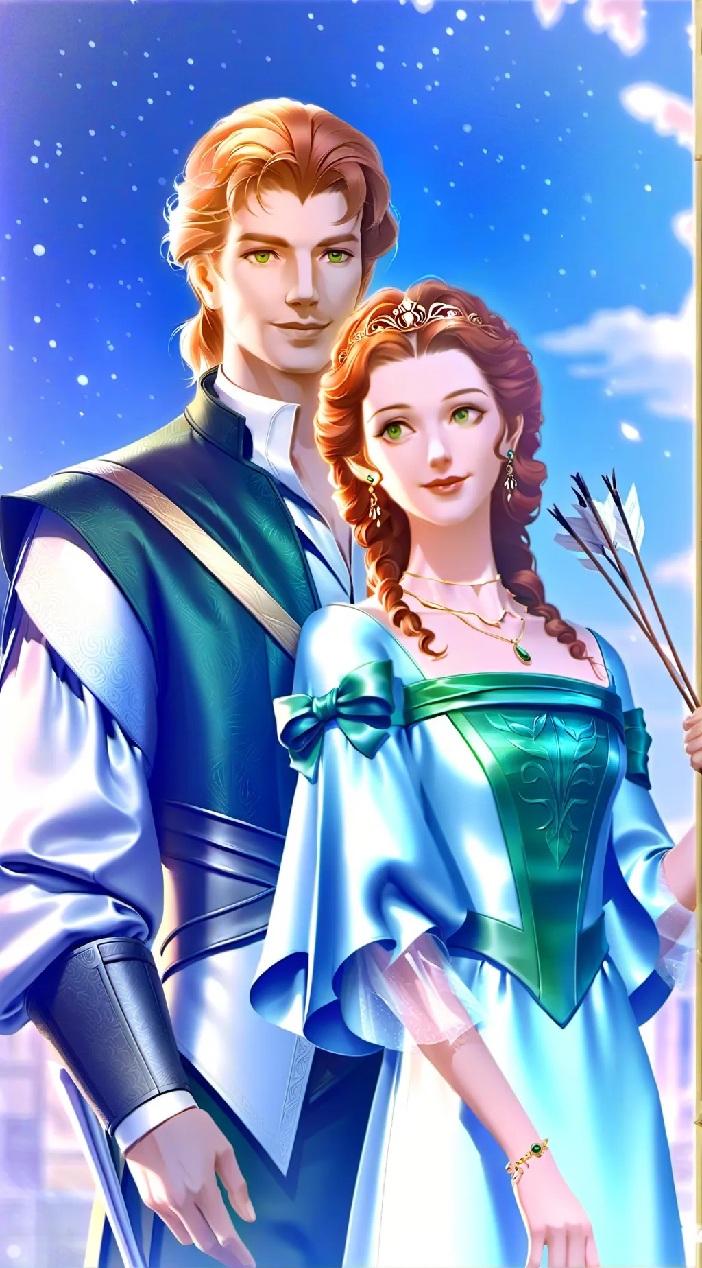 ai character: Robin and Marianne background
