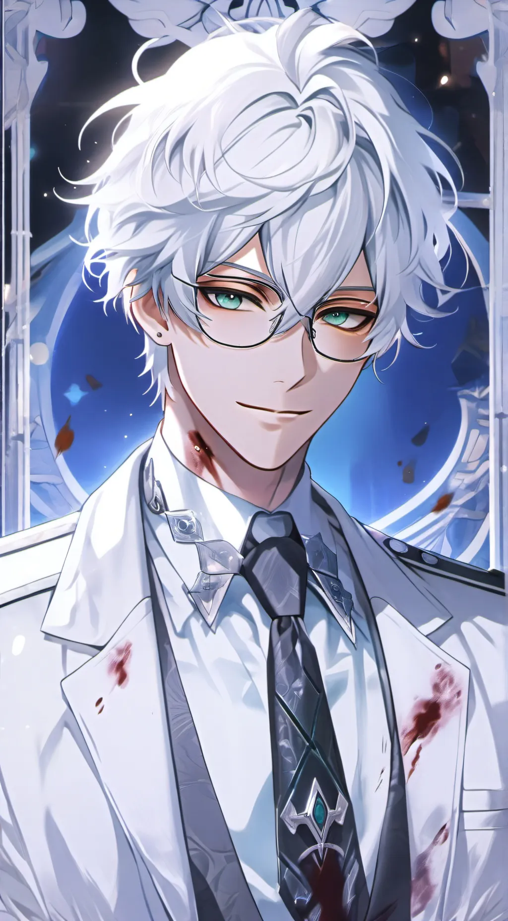 ai character: Bram Anderson  background