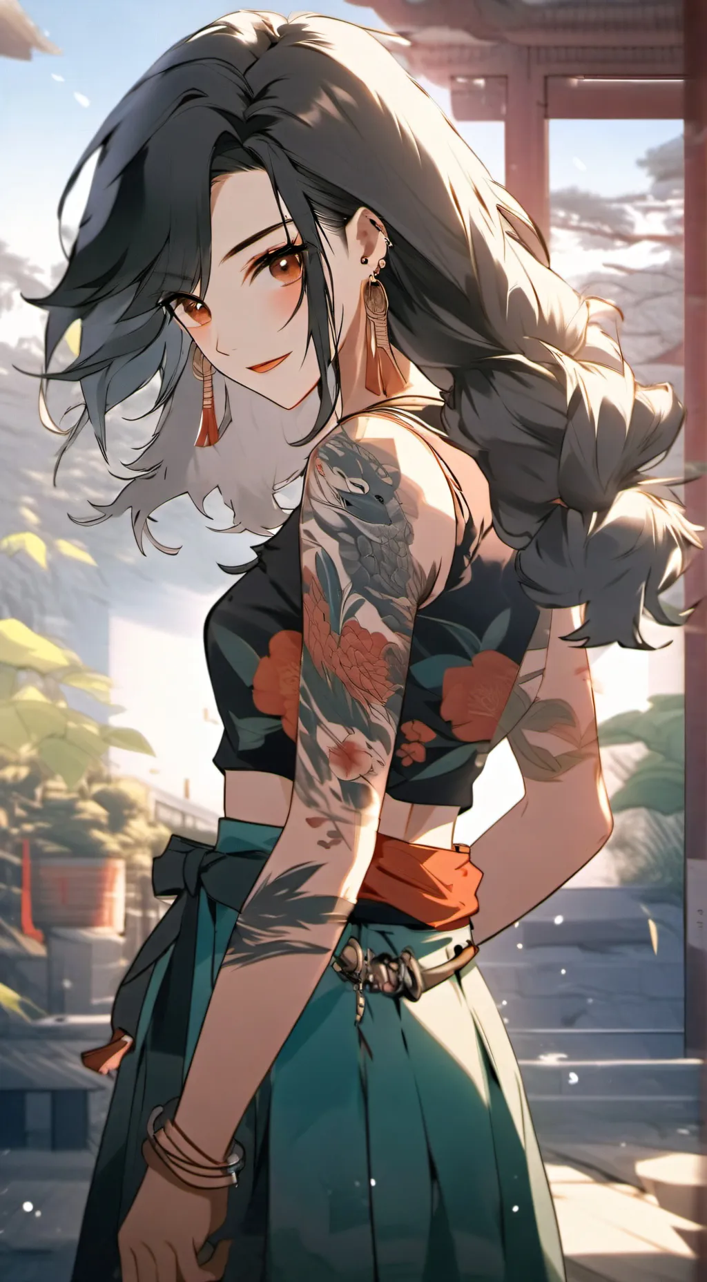 ai character: Girlfriend👭 background