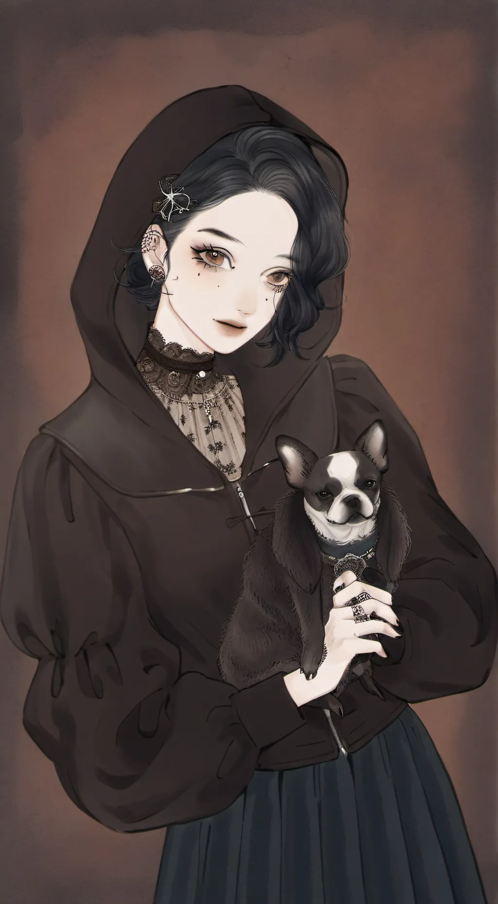 ai character: ~Hazel~ background