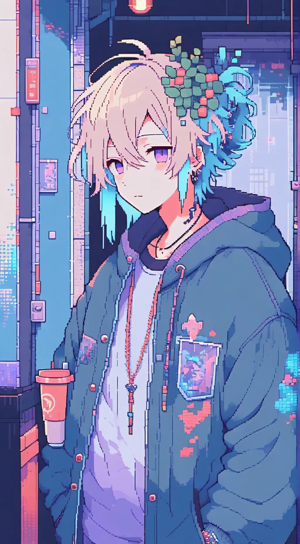 ai character: Bakudeku canon background