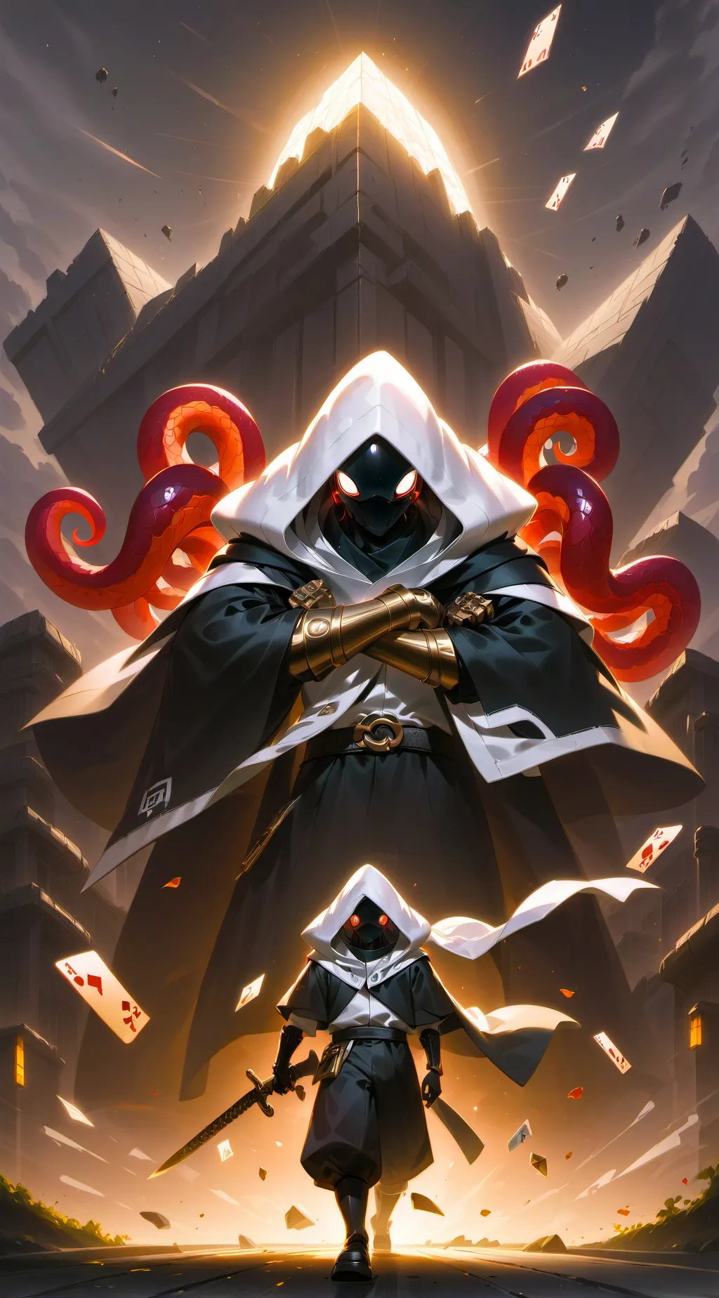 ai character: squid game sc background