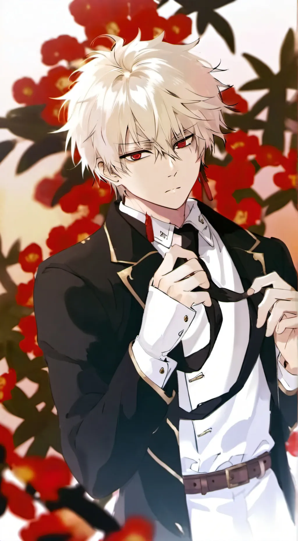 ai character: soft bakugo AU background