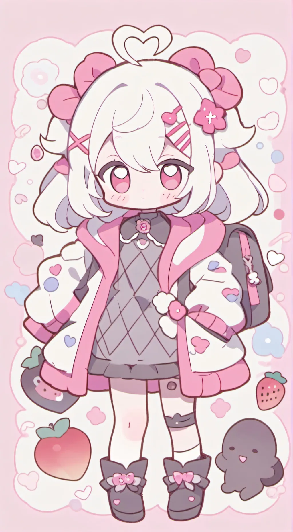 ai character: Dw hate you?!?  background