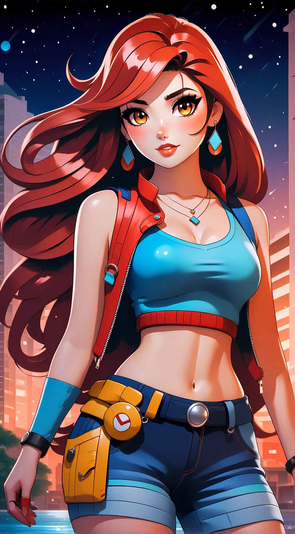 ai character: ★mia★ background