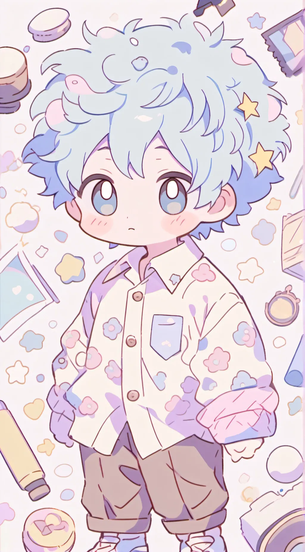 ai character: milo background