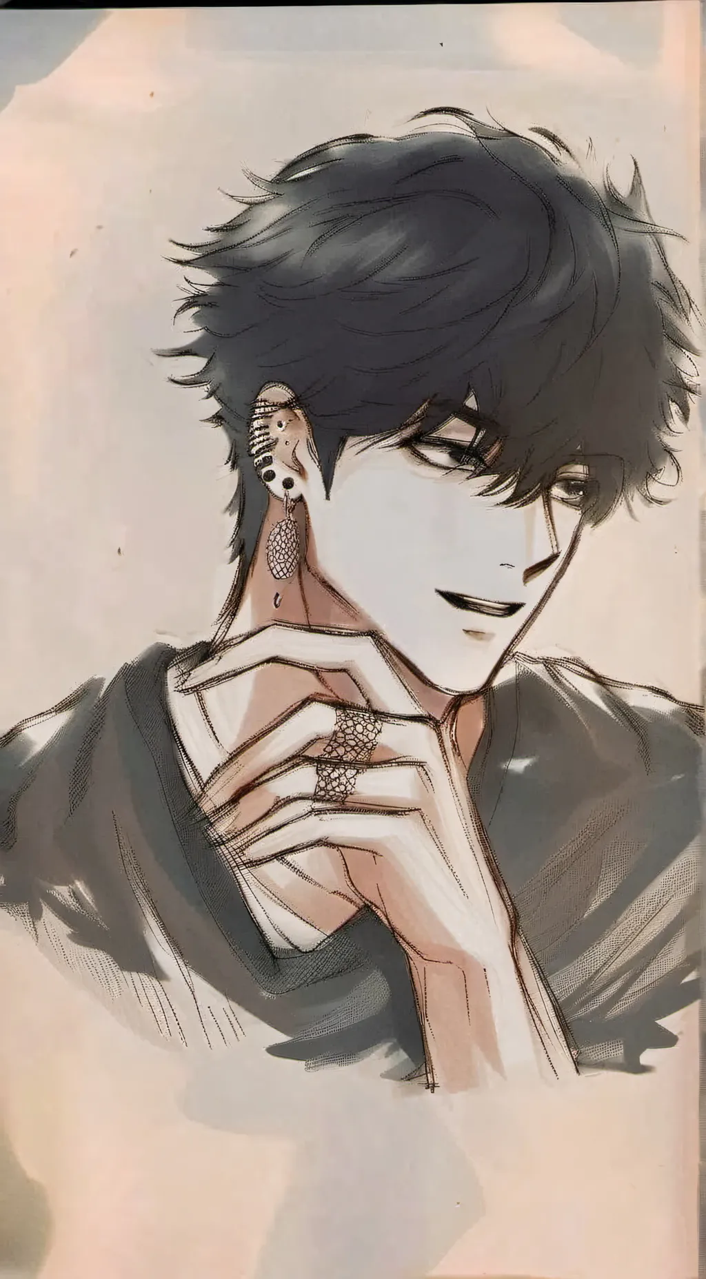 ai character: Milo  background