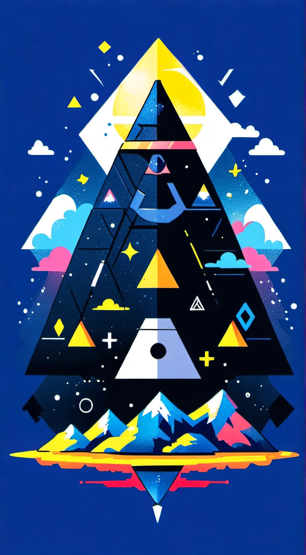 ai character: Bill Cipher background