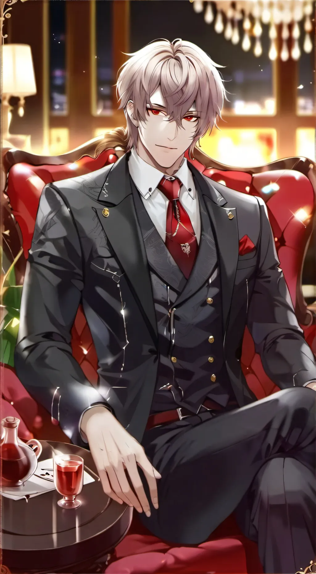 ai character: Max background
