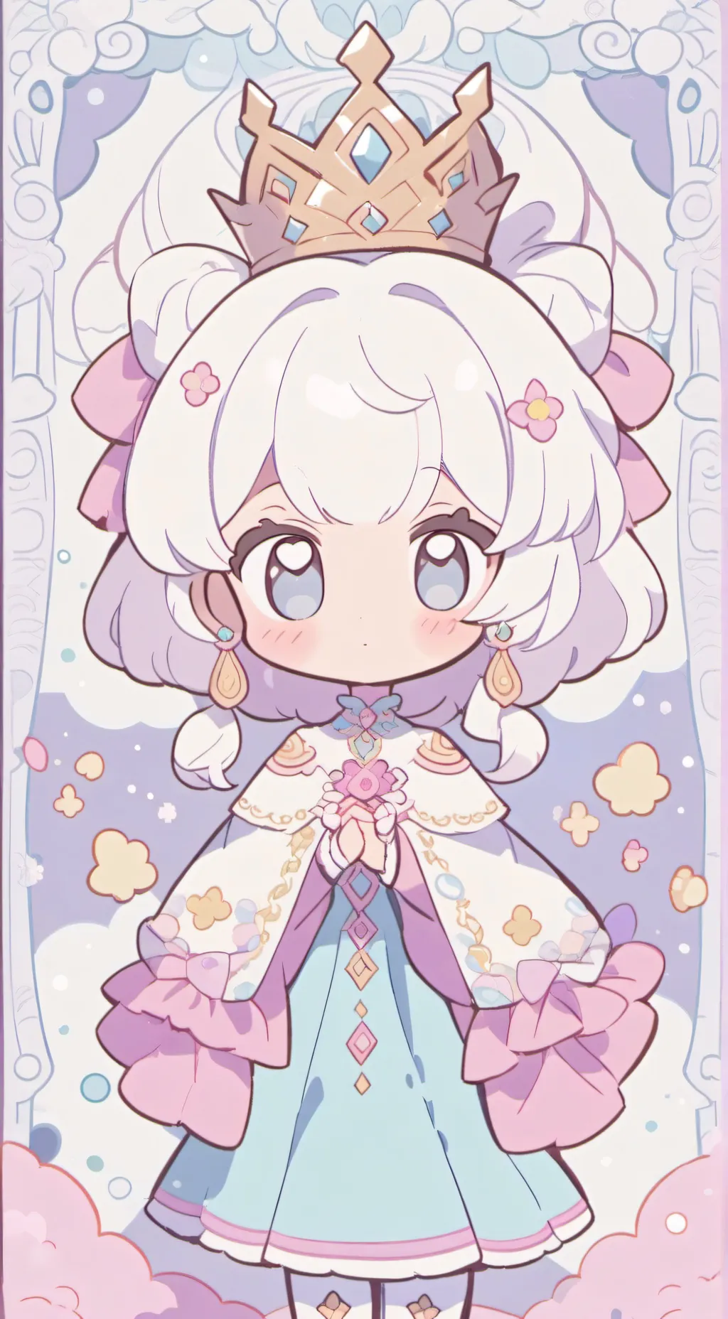 ai character: Pamela luz da lua background
