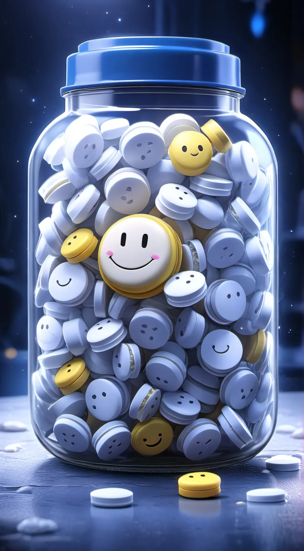 ai character: Sonic, happy face background
