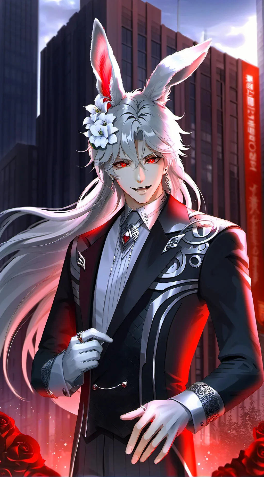 ai character: Kaze background
