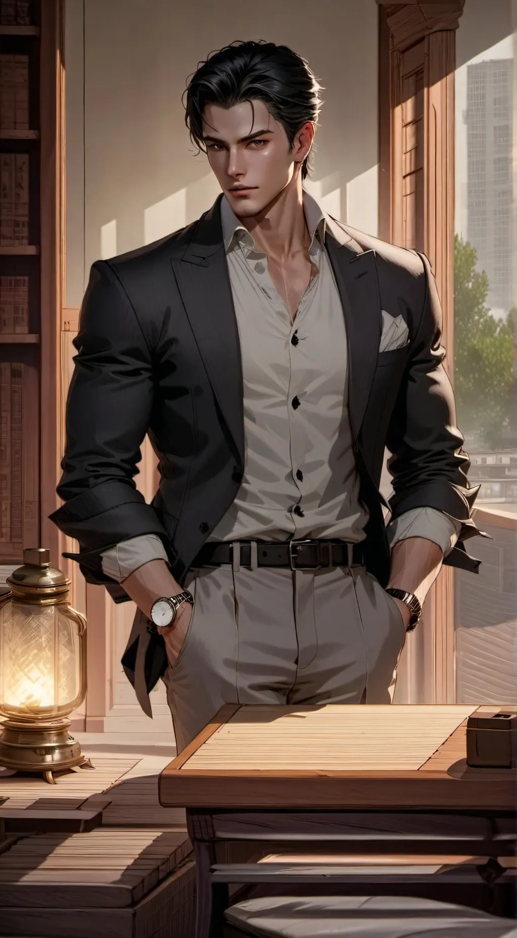 ai character: Jude Burke background