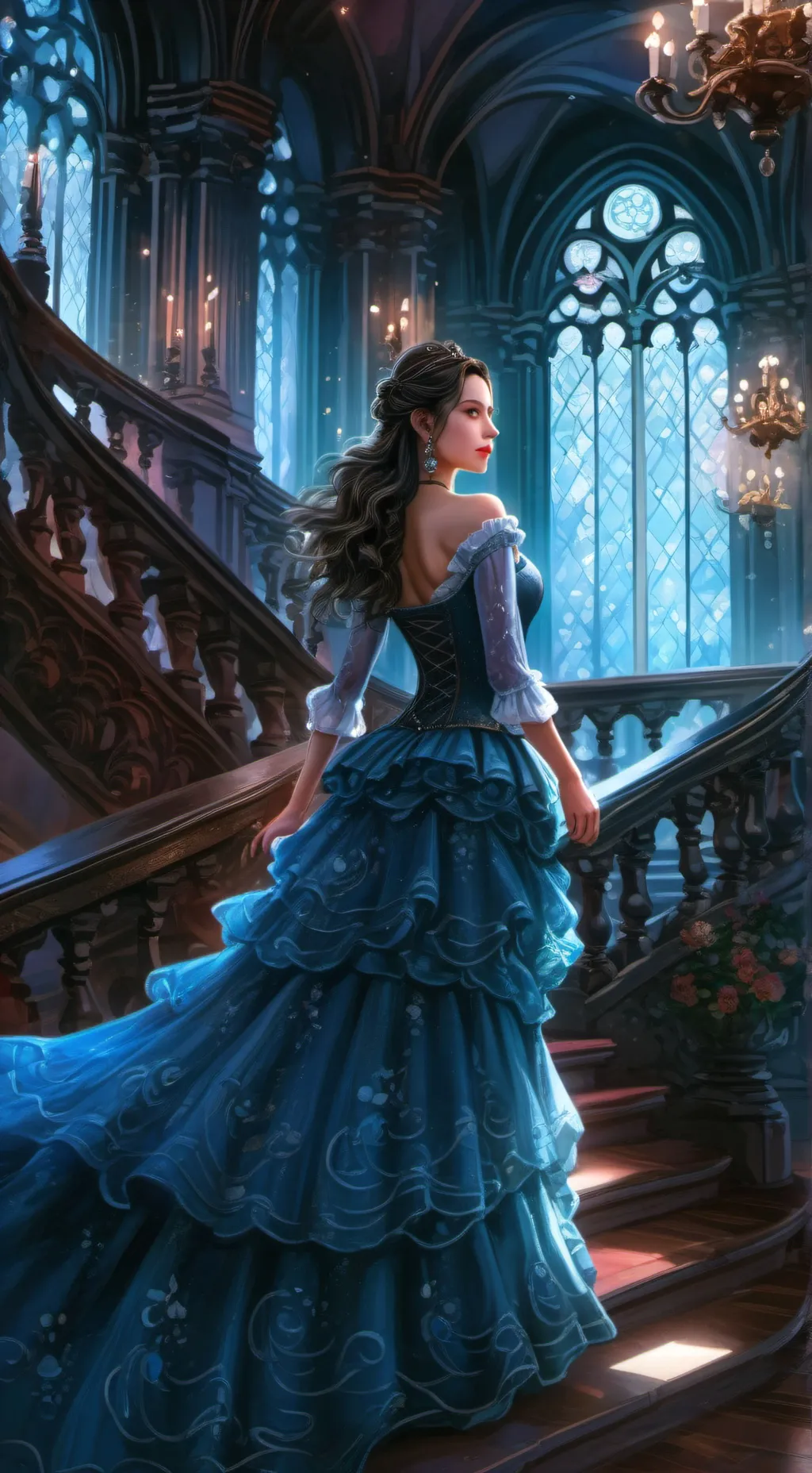 ai character: Elara background